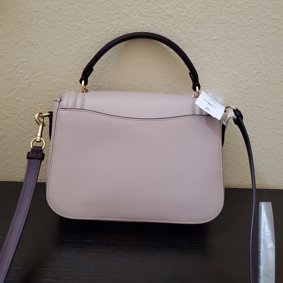 Coach Bags Coach Marlie Top Handle Satchel In Colorblock Border